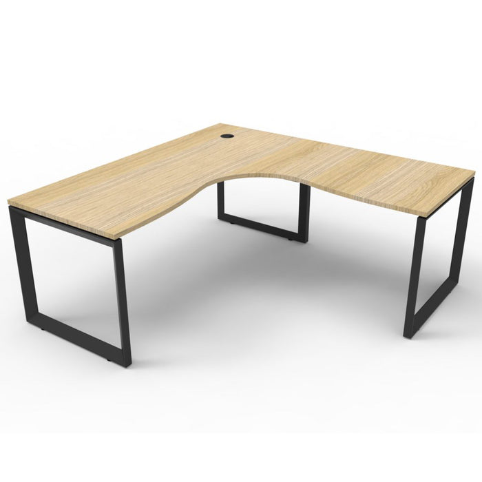 Deluxe Rapid Infinity Single Corner Workstation