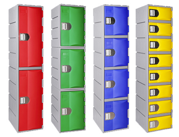 Heavy Duty Plastic Lockers