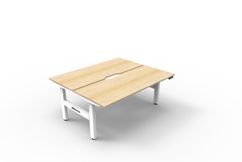 BOOST+ Height Adjustable Back to Back Desk