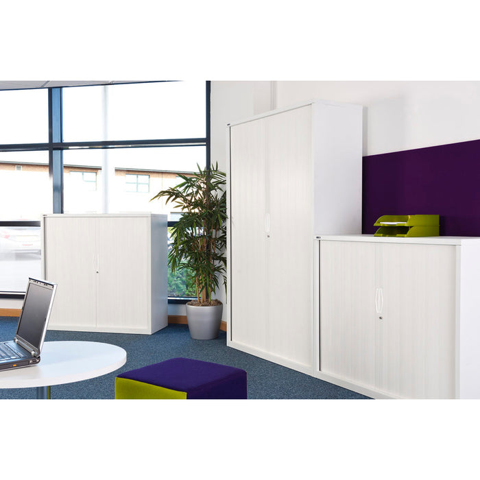 Tambour Door Cupboard | Teamwork Office Furniture