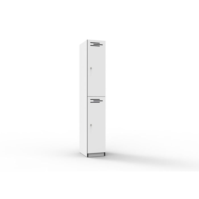 2 Door Melamine Locker | Teamwork Office Furniture