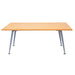 Silver Frame Table | Teamwork Office Furniture