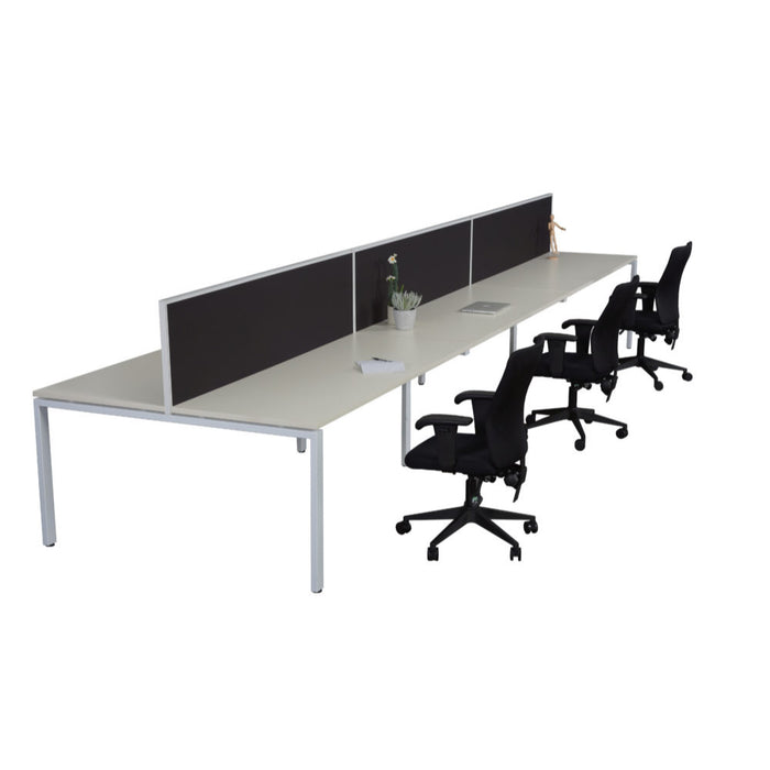 Rapid Infinity Double Sided Workstation with Screens