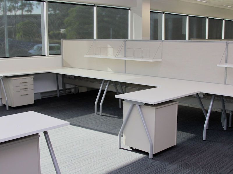 Staxis 50 - Tile Based Stacking Screen System — Teamwork Office Furniture