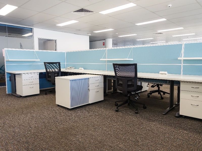 Staxis 50 - Tile Based Stacking Screen System — Teamwork Office Furniture