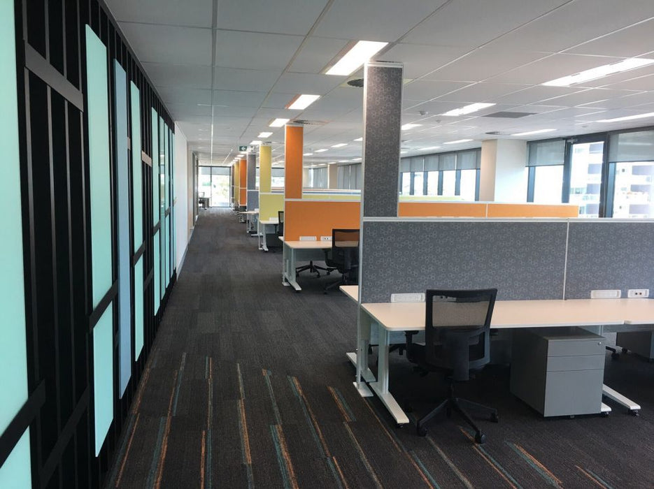 Staxis 50 - Tile Based Stacking Screen System — Teamwork Office Furniture