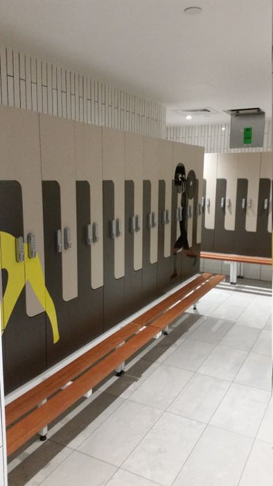 Interlocking Wave Door Lockers — Teamwork Office Furniture