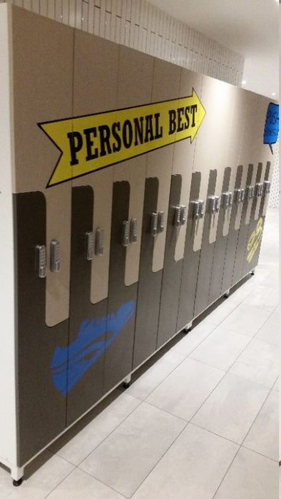 Interlocking Wave Door Lockers — Teamwork Office Furniture