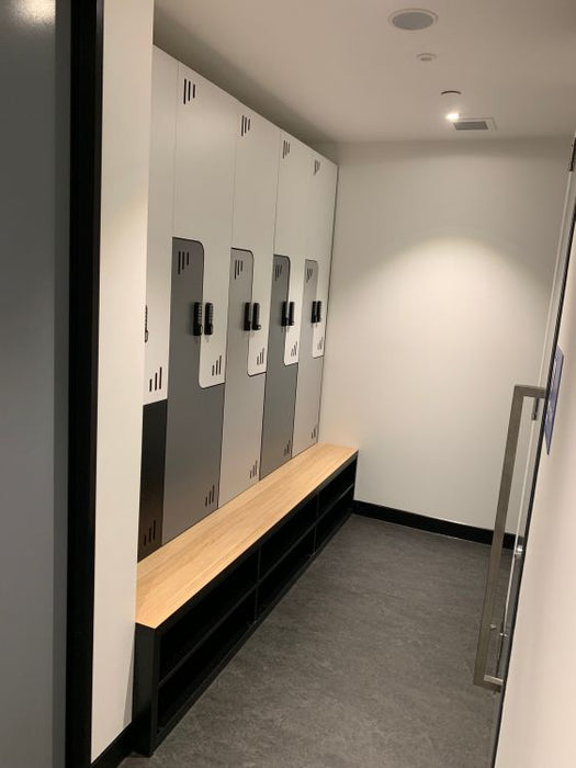 Interlocking Wave Door Lockers — Teamwork Office Furniture